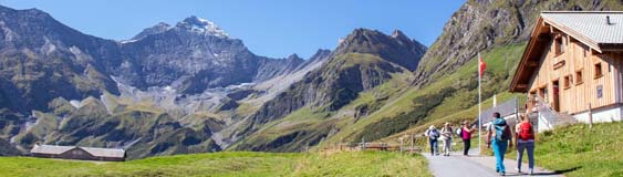 Skihütte Obererbs (1700 m) in Switzerland – SAC mountain hut
