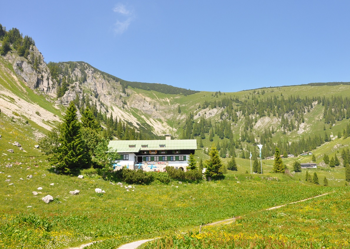 Schönfeldhütte (1410 m) in Germany – DAV mountain hut